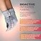 Incrediwear Fingerless Circulation Gloves Arthritis Gloves GreyMedium