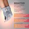 Incrediwear Fingerless Circulation Gloves Arthritis Gloves GreyMedium