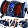 Best Choice Products Shiatsu Foot Massager with Heat for Plantar Fasciitis Neuropathy Kneading Foot Calf Massager with Remote 360 Adjustable Handle Rolling Compression Massage Navy