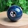 Opexicos 2Pcs Chinese Health Exercise Stress Baoding Balls Relaxation Therapy YIN YANG Blue