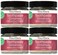 Viva Doria Pack of 4 Natural Toothpaste Fluoride Free Tooth Paste Cinnamon Refreshes Mouth Freshens Breath Keeps Teeth and Gum Healthy Cinnamon Flavor 3 oz Glass jar