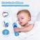ERSIHUA 2Pack Silicone Baby Teething Toys TV Remote Teethers for 61218 Months Infant Fire Remote Shape Toddlers Silicone Teethers for Boys and Girls Sensory ToyBlackBlue