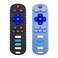 ERSIHUA 2Pack Silicone Baby Teething Toys TV Remote Teethers for 61218 Months Infant Fire Remote Shape Toddlers Silicone Teethers for Boys and Girls Sensory ToyBlackBlue
