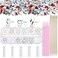 Sosation 377 Pieces Tooth Gem Kit for Women DIY Fashionable Tooth Jewelry Kit Artificial Crystal Reflective Teeth Gems Starter Set Gift for Christmas Teeth Party Decorations Bright Style
