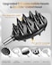 HEYAXA Telescoping Back Scratcher with 5 Detachable HeadsDad Gifts for Men and Women Practical Gifts for Father Dad Adults with Gift Box