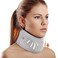 Cozyhealth Neck Brace for Neck Pain and Support Soft Neck Support Relieves Pain Pressure in Spine for Women Men Wrap Align Stabilize Vertebrae Foam Cervical Collar for Sleeping Grey M 35 Depth Collar