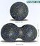 TzzXzz Peanut Massage Ball Double Lacrosse Foam Roller for Physical Therapy Firm