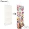 PACMAXI Baby Girl Hair Bows Clips Organizer Sturdy Stand Wall Hanging for Nursery Decor White Large