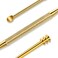 MR.GREEN MRGREEN Ear Wax Removal Ear Cleaner Double End Earwax Remover 360 Cleaning Three Ring Ear Pick Stainless Steel Ear Care Tools Golden