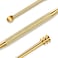 MR.GREEN MRGREEN Ear Wax Removal Ear Cleaner Double End Earwax Remover 360 Cleaning Three Ring Ear Pick Stainless Steel Ear Care Tools Golden