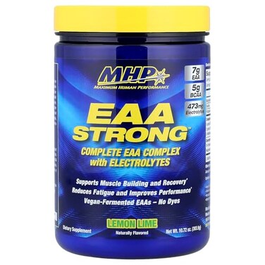 Maximum Human Performance Mhp Eaa Strong All 9 Essential Amino Acid Supplements Electrolytes Lemon Lime