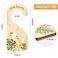 R HORSE 8Pcs Safari Baby Closet Dividers Animals Nursery Hanger Dividers