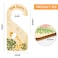 R HORSE 8Pcs Safari Baby Closet Dividers Animals Nursery Hanger Dividers