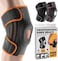 DR. BRACE DR BRACE ELITE Knee Brace with Side Stabilizers Patella Gel Pads for Maximum Knee Pain Support and fast recovery for men and womenPlease Check How To Size Video Mars Small