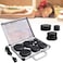 Primachen Hot Stones Massage Warmer Kit 9Pcs Hot Stones Massage Set Portable Hot Stone with Heater Hot Rocks Basalt Massage Stones for Home Spa Warming Therapy Relaxing Gift