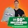 Hefty Ultra Strong Made with 50 Recovered Materials Tall Kitchen Trash Bags Gray Unscented 13 Gallon 110 Count