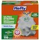 Hefty Ultra Strong Made with 50 Recovered Materials Tall Kitchen Trash Bags Gray Unscented 13 Gallon 110 Count