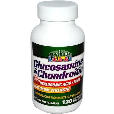 21st Century Glucosamine and Chondroitin Plus Tablets 120 Count