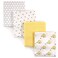 Hudson Baby Unisex Baby Cotton Flannel Receiving Blankets Bee One Size