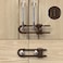 Jola's House 4 Pack Child Proof Sliding Cabinet Door Code Locks Baby Safety Cupboard Locks Adjustable U Shaped Cabinet Latches for Knob Handle Drawers Closet 4 PCS Coffee
