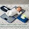 Lil Fox Portable Diaper Changing Pad OneHand Design Blue Constellation