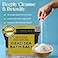 Aromasong Dead Sea Bath Salt 100 Pure Natural Dead Sea Salts for Soaking Fine Grain 5 LB Bulk Resealable Pack Used for Body wash Scrub Soak for Women Men