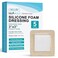 MedVance 10 Pack 3x3 Silicone Foam Dressing Bordered Dressing Waterproof Silicone Bandages for Wounds Care Bed Sore Patches Super Absorbent Wound Dressing Self Adhesive Pressure Sore Pads