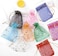SUMAJU 100 Pieces Moon Star Organza Jewelry Candy Bags 27x35 Inch