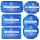 كمادات ثلجية ساخنة وباردة قابلة لإعادة الاستخدام من AllSett Health لعلاج الإصابات، مجموعة من 7 قطع مرنة قابلة لإعادة الاستخدام بأشكال وأحجام متعددة، كمادات ثلجية متعددة الاستخدامات لتخفيف آلام الظهر والرقبة والكتف
