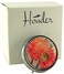 Houder Designer Pill Box by Decorative Pill Case with Gift Box Carry Your Meds in Style Orange Daisy
