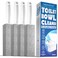 DISIWENE Pumice Cleaning Stone with Handle Toilet Bowl Cleaner Hard Water Ring Remover for BathPoolKitchenHousehold Cleaning 4 4 Pack with Handle