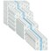 BBTO 100 Pcs Transparent Stretch Adhesive Bandage Waterproof Clear Patches Cover Protective Shower Film Wrap 4689 Inch