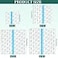 BBTO 100 Pcs Transparent Stretch Adhesive Bandage Waterproof Clear Patches Cover Protective Shower Film Wrap 4689 Inch