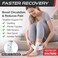 SS SLEEVE Sleeve Stars Ankle Brace for Women Men Ankle Wrap for Sprain Compression Sleeve for Plantar Fasciitis Relief Easy Customizable Support w Removable Strap PairM1012White