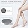 INNERNEED FoodGrade Soft Silicone Body Scrubber Shower Brush Handheld Cleansing Skin Brush Gentle Exfoliating and Lather Well Gray