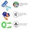 Millennial Essentials 12 Pairs Corded Ear Plugs Soft Silicone Reusable Earplugs Noise Cancelling for Hearing Protection Sleeping Combo 12