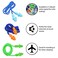 Millennial Essentials 12 Pairs Corded Ear Plugs Soft Silicone Reusable Earplugs Noise Cancelling for Hearing Protection Sleeping Combo 12