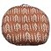 Culclendy Newborn Lounger Cover for Original Baby Pillow Rust