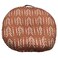 Culclendy Newborn Lounger Cover for Original Baby Pillow Rust