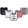 Hudson Baby Unisex Baby Cotton Bibs Pirate Ship One Size