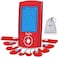 Belifu Dual Channel TENS EMS Unit 24 Modes Muscle Stimulator for Pain Relief Therapy Electronic Pulse Massager Muscle Massager with 10 Pads DustProof Drawstring Storage Bag Fastening Cable Ties