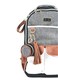 Itzy Ritzy Pacifier Holder Case with Clip Pacifier Case Includes Clasp to Easily Attach to a Diaper Bag or Purse Measures 25 in Diameter and Holds 2 Pacifiers Coffee Cream