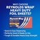 رينولدز راب - صفائح ألومنيوم متينة مقطوعة مسبقًا، مقاس 14 × 1025 بوصة، 30 صفيحة، عبوة من 5 قطع، إجمالي 150