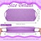 Moukeren Exfoliating Back Scrubber with Handles 4 Pack Nylon Back Exfoliator Extended Length Washers Scrubbers Stretchable Pull Strap Exfoliating WashclothPinkBlueFluorescent GreenPurple