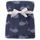 Hudson Baby Unisex Baby Super Plush Blanket Whale One Size