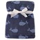 Hudson Baby Unisex Baby Super Plush Blanket Whale One Size