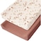 Konssy Muslin Changing Pad Cover for Baby Girls Boys 100 Cotton Fitted Diaper Chang Table Covers Soft Breathable Changing Pad Sheets 2 Pack Chestnut Posy