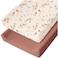 Konssy Muslin Changing Pad Cover for Baby Girls Boys 100 Cotton Fitted Diaper Chang Table Covers Soft Breathable Changing Pad Sheets 2 Pack Chestnut Posy
