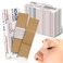 Funtery 200 Pcs Fabric Bandages 038 x 15 Rectangle Flexible Adhesive Small Face Bandages with Non Stick Pad Skin Wound Care