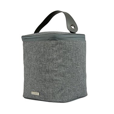 JJ Cole Bottle Cooler Gray Heather 4 Bottles Gray